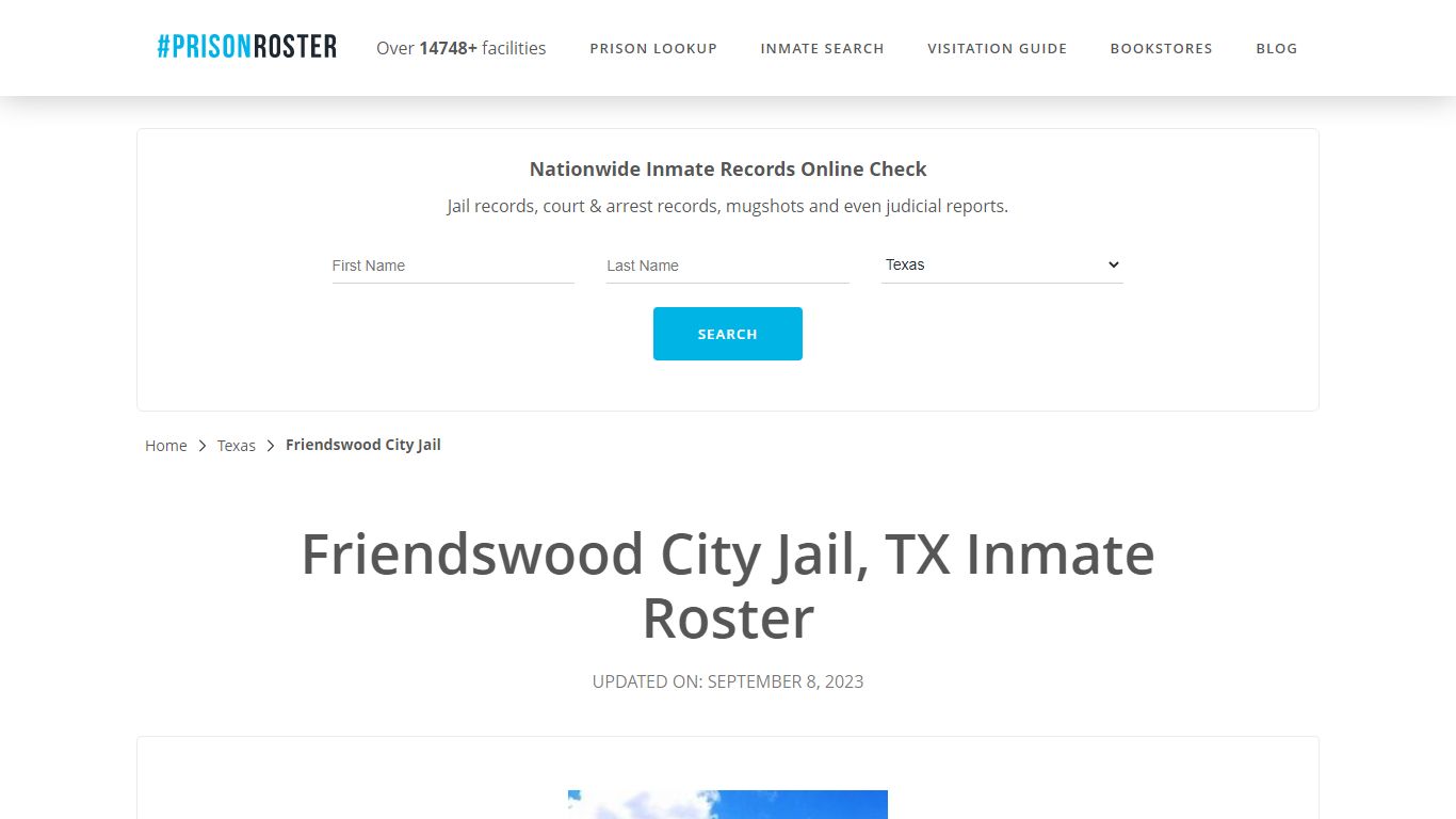 Friendswood City Jail, TX Inmate Roster - Prisonroster